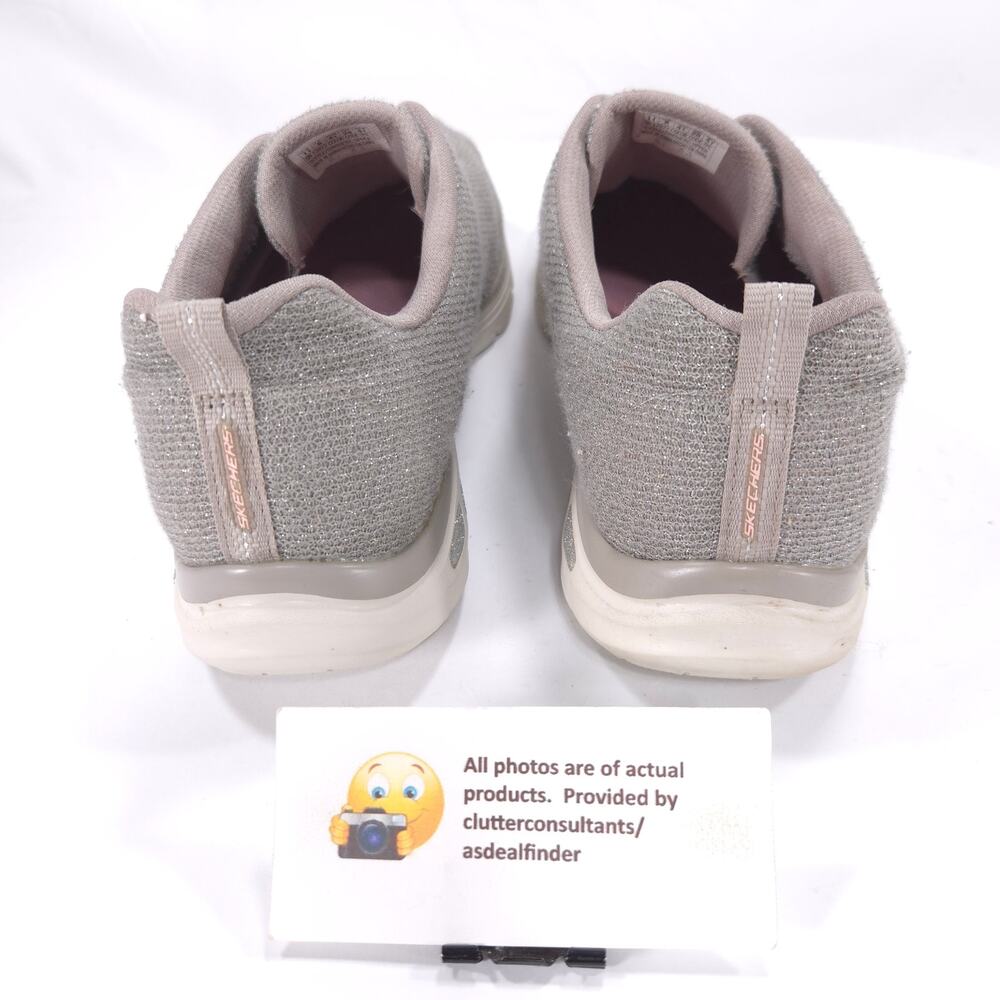 Skechers Empire D Lux Slip On Athletic Running Shoe Womens Size 11 12822 Toupe - Picture 3 of 9